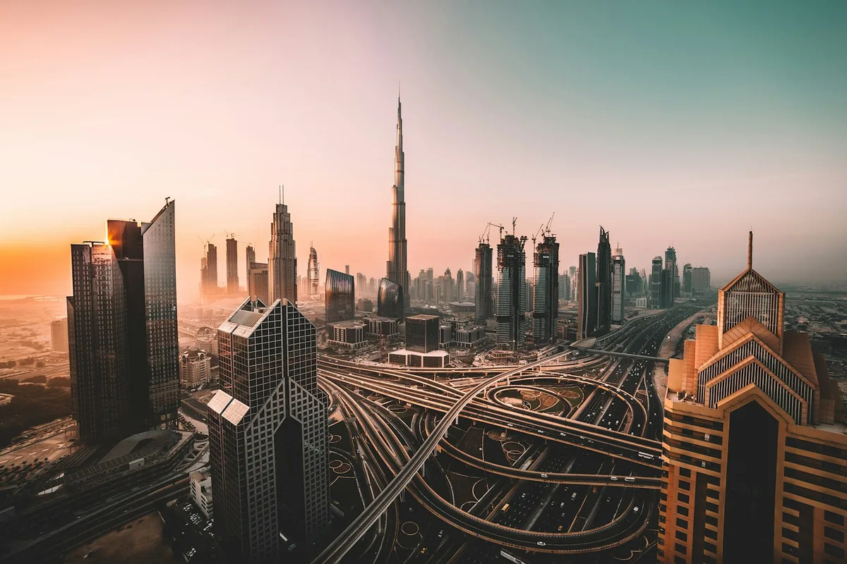 Dubai destination skyline